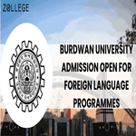 Burdwan University Admission Open for Foreign Language Programmes
